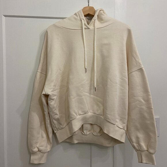 The Frankie Shop EUC Vanessa Sweatsuit - Hoodie AND Sweatpants in Vanilla - Picture 4 of 14
